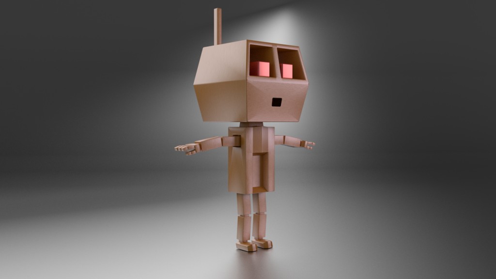 Very Simple Cartoon Robot preview image 1